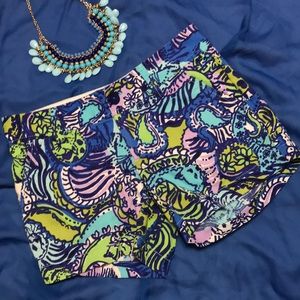 Lily Pulitzer Callahan Shorts EUC